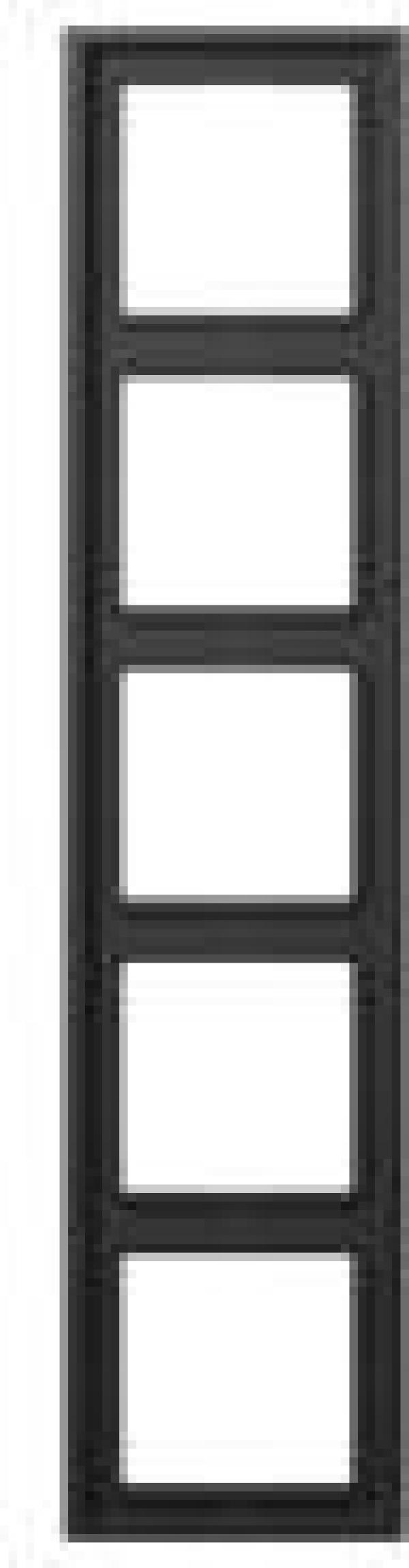 ARDEBO.de Rahmen 5-facfh, anthrazit, LS 990, Jung AL2985AN