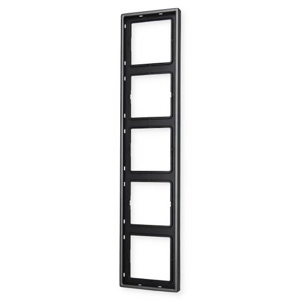 Rahmen 5-facfh, anthrazit, LS 990, Jung AL2985AN