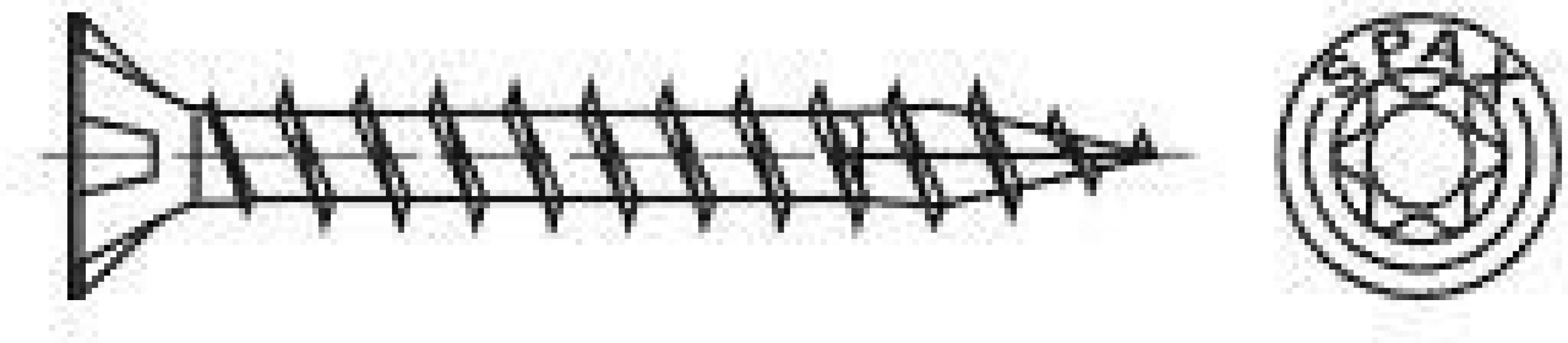 REYHER SPAX Universalschrauben mit SPAX 4CUT-Spitze R 88091 St. 5 x 50/44 -T20 K WIROX, Senkkopf (088091001009050050)