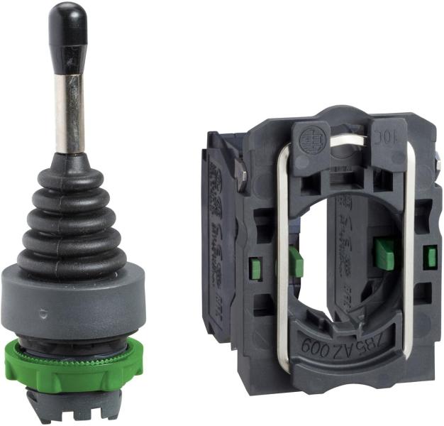 ARDEBO.de Schneider Electric XD5PA22 Joystick, 2 Richtungen Ø 22 -3 Stellungen, mit Rückzug Nullstellung, 1S