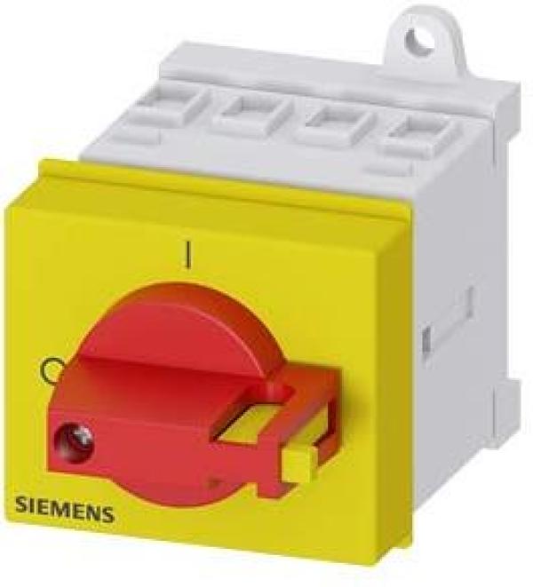 ARDEBO.de Siemens 3LD22300TK13 Hauptschalter, 3-polig, rot/gelb (3LD2230-0TK13)