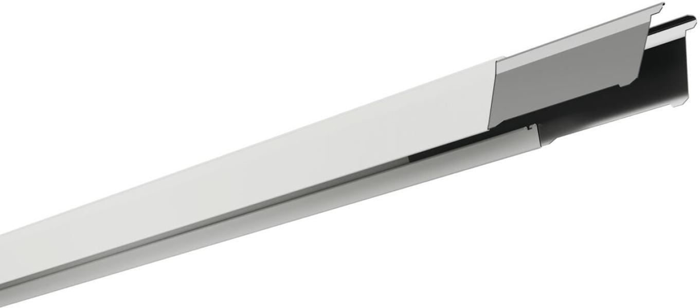 ARDEBO.de Siteco Tragschiene für Licross Leuchteneinsatz, 1,5m, Stahlblech, weiß (51TR1C7)