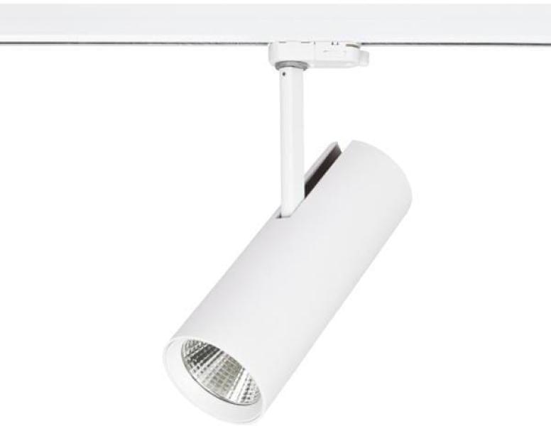 ARDEBO.de Brumberg LED-Schienenstrahler 230V AC, 50Hz, 32W, CRI > 90, 30°, 3500K, rund, weiß (88397175)