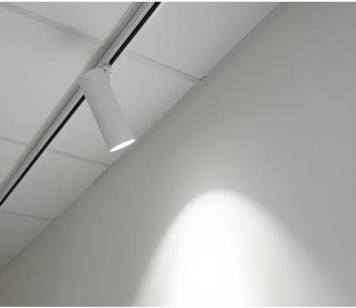 Brumberg LED-Schienenstrahler 230V AC, 50Hz, 32W, CRI > 90, 30°, 3500K, rund, weiß (88397175)