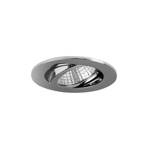 ARDEBO.de Brumberg LED-Einbaustrahler IP65, 6W, 650lm, 3000K, chrom (12353023)