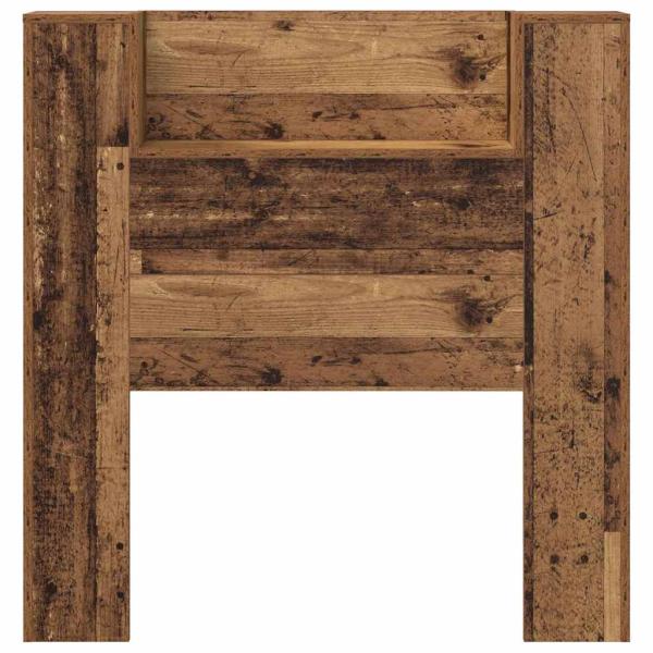 Kopfteil Schrank Altholz 120 x 15 x 103.5 cm Holzwerkstoff