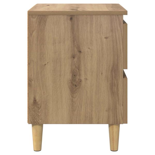Bettschrank Artisan-Eiche 40 x 35 x 50 cm Holzwerkstoff