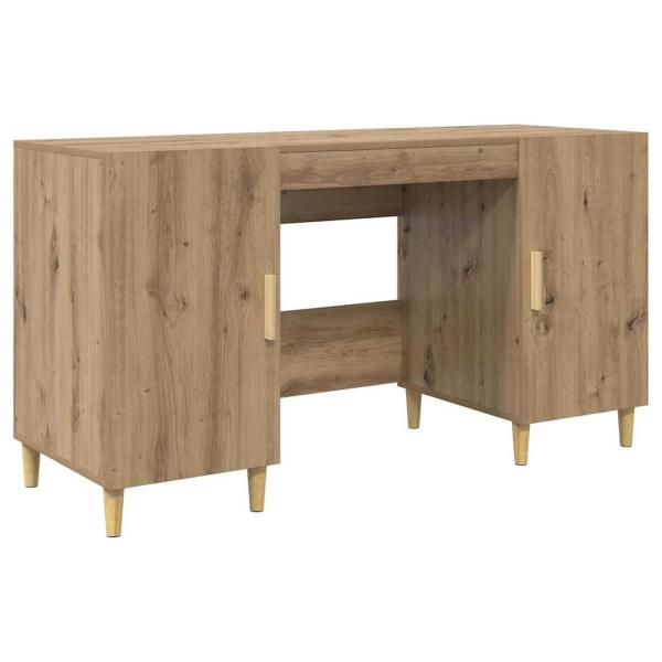 Schreibtisch Artisan-Eiche 140 x 50 x 75 cm Holzwerkstoff
