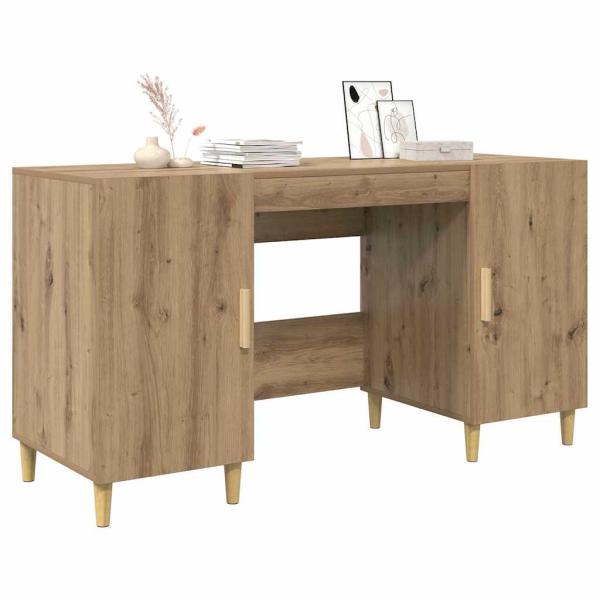 Schreibtisch Artisan-Eiche 140 x 50 x 75 cm Holzwerkstoff