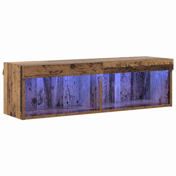 TV-Wandschrank Altholz 100 x 30 x 30 cm Holzwerkstoff