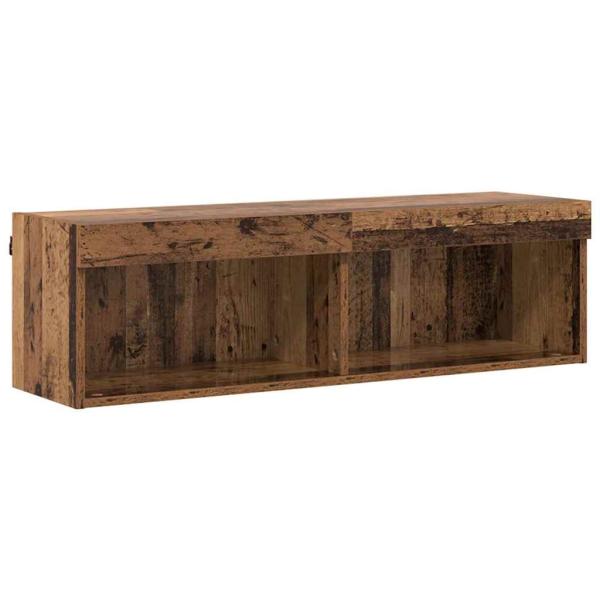 TV-Wandschrank Altholz 100 x 30 x 30 cm Holzwerkstoff