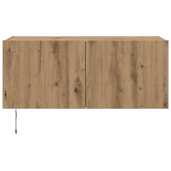 TV-Wandschrank Artisan-Eiche 100 x 35 x 41 cm Holzwerkstoff