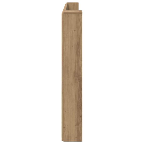 Kopfteil Artisan-Eiche 200 x 15 x 103,5 cm Holzwerkstoff