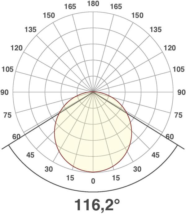 EVN DECKO LED Anbaupanel, rund, IP54, 30W, 200-240V, 3000K, 4000K, 5700K, 2600lm, 3100lm, 2900lm, DALI, weiß (AD35300125)