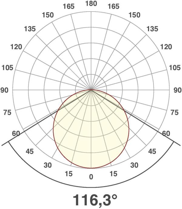 EVN DECKO LED Anbaupanel, rund, IP54, 30W, 200-240V, 3000K, 4000K, 5700K, 2600lm, 3100lm, 2900lm, DALI, weiß (AD35300125)