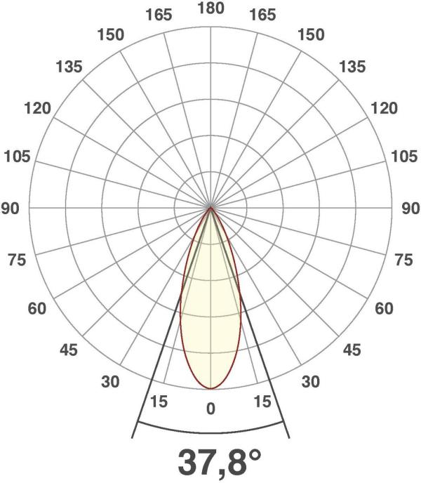 EVN LED Deckeneinbau, rund, schwenkbar, IP65, 200-240V, 8W, 3000K, 869lm, weiß (P65080102)