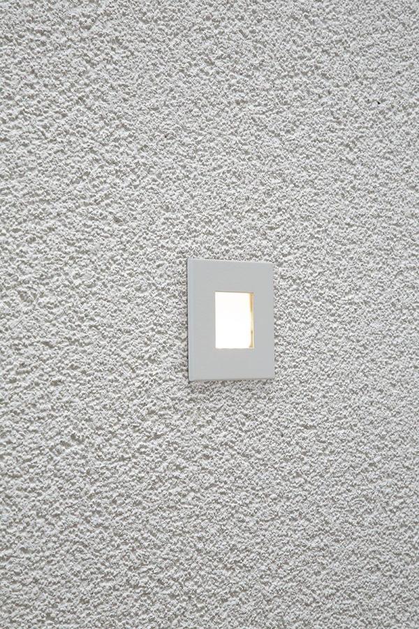 EVN LQ-Serie LED Wandeinbau, IP44, 12V/DC, 0,6W, 3000K, weiß (LQ4602W)