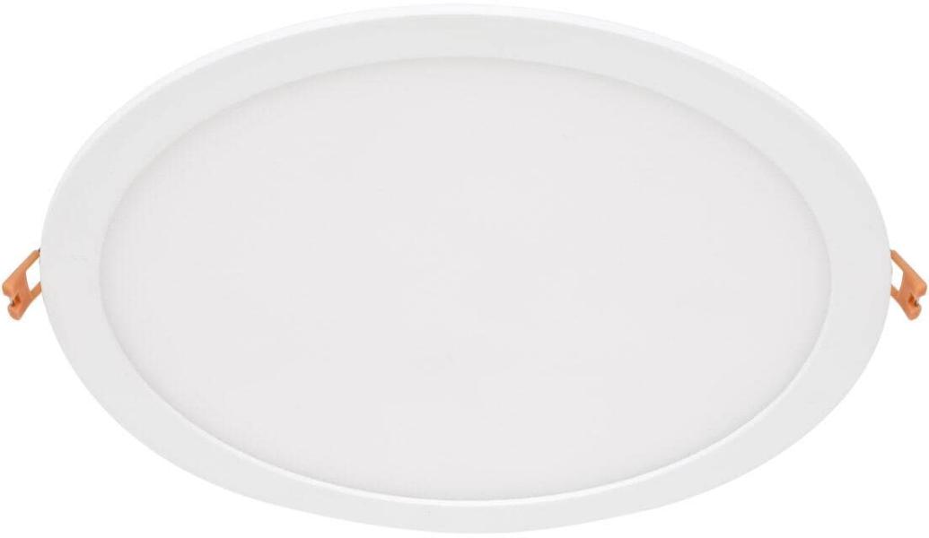 ARDEBO.de EVN LPR-Serie LED Einbaupanel, rund, IP20, 27W, 3000K, 2388lm, 350mA, weiß (LPRW303502)