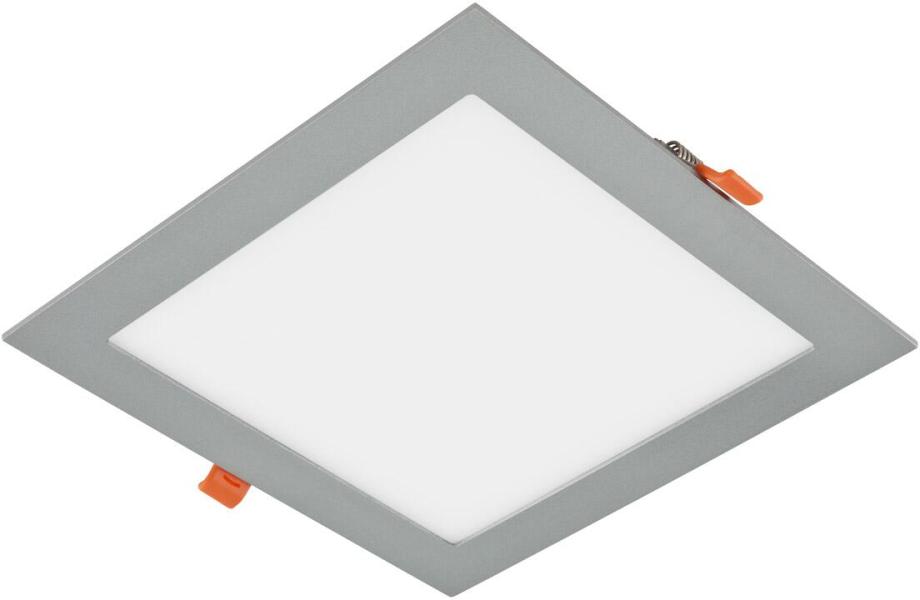 ARDEBO.de EVN LPQ-Serie LED Einbaupanel, quadratisch, IP20, 21W, 4000K, 1880lm, 350mA, silber (LPQ223501)