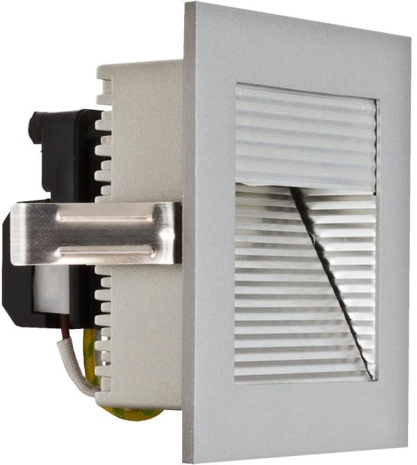 ARDEBO.de EVN Wandeinbau, IP20, G9, max. 25W, 230V, Alu (239414)