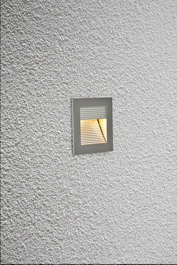 EVN Wandeinbau, IP20, G9, max. 25W, 230V, Alu (239414)