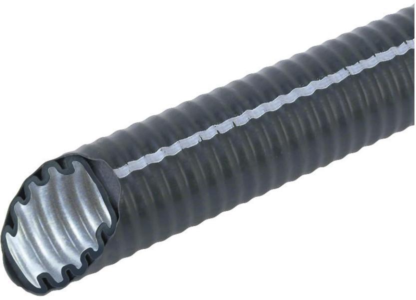 ARDEBO.de Fränkische FFKuS-EM-F-LS0H 50 Kunststoffrohr 50 mm, (25510050), 25 m