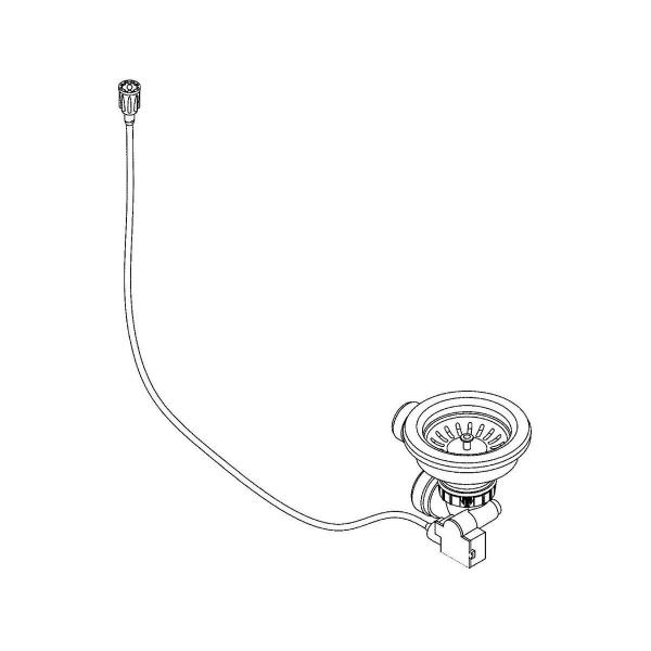 ARDEBO.de GROHE Stopfen, Edelstahl (42588SD1)