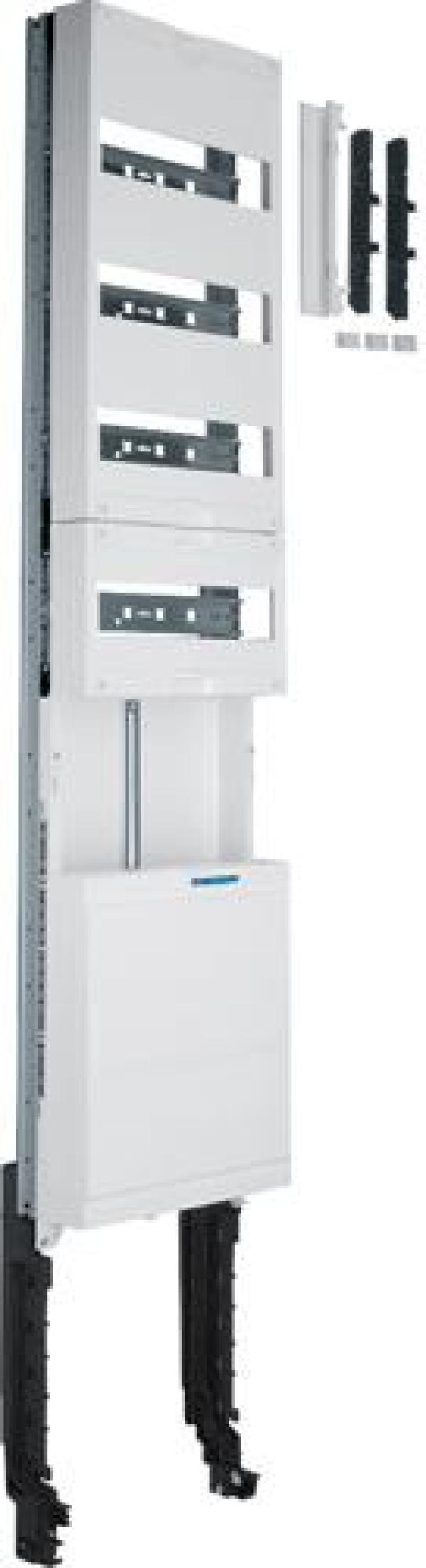 ARDEBO.de Hager ZU54LS Einbausatz, univers Z, Höhe 1350mm, 1 Zählerplatz, 1-feldig, für Sammelschienen