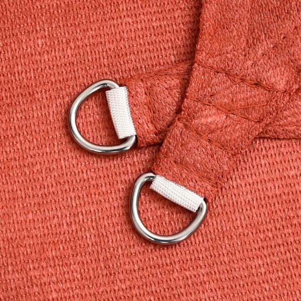 Sonnensegel 160 g/m² Trapezform Terrakottarot 4/5x3 m HDPE