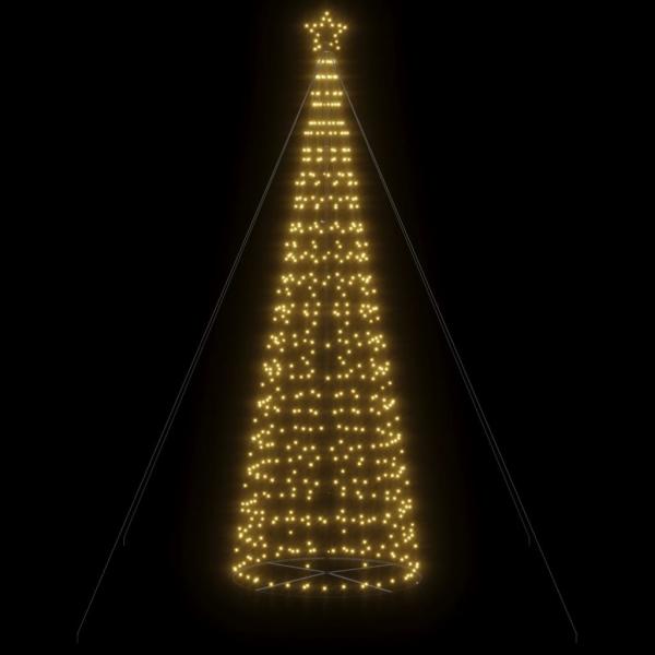 LED-Weihnachtsbaum, 570 LEDs, Warmweiß, 300 cm