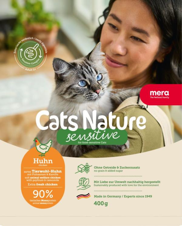 ARDEBO.de Mera Cat Nature Sensitive Adult Huhn 400g