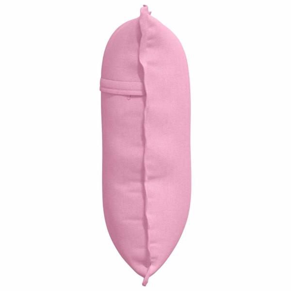 Rückenkissen Rosa 60 x 19 x 50 cm Stoff