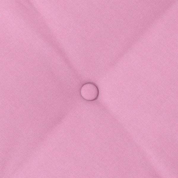 Rückenkissen Rosa 60 x 19 x 50 cm Stoff