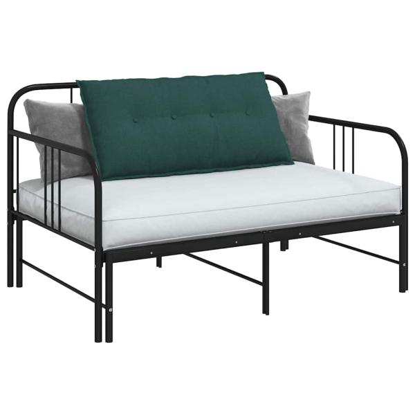 Rückenkissen Dunkelgrün 100 x 19 x 50 cm Stoff