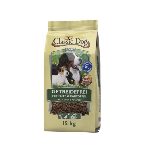 ARDEBO.de Classic Dog Ente & Kartoffel getreidefrei 15kg