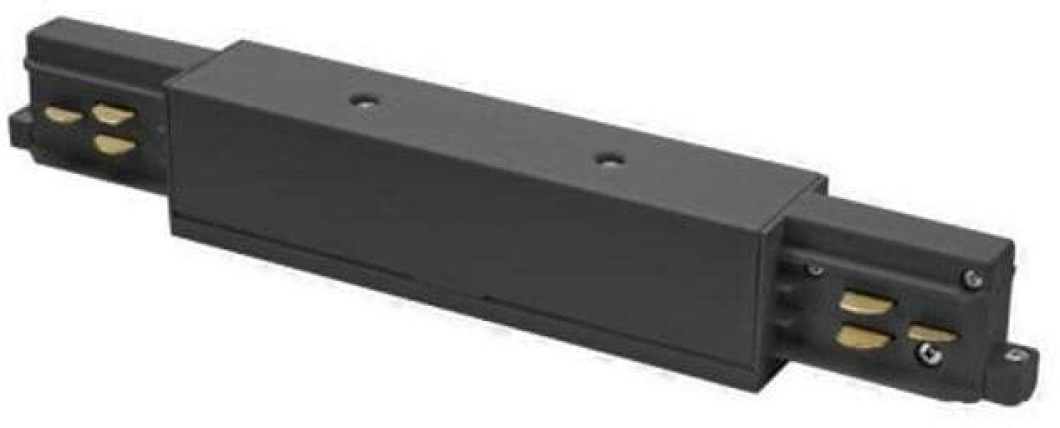 ARDEBO.de Brumberg ONETRACK Mitteleinspeisung zu 3Phasen-Stromschiene ONETRACK, schaltbar, schwarz (87124080)