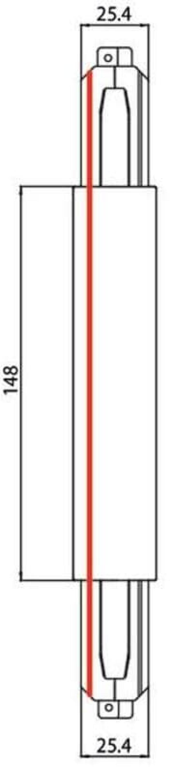 Brumberg ONETRACK Mitteleinspeisung zu 3Phasen-Stromschiene ONETRACK, schaltbar, schwarz (87124080)