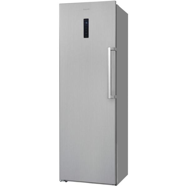 Exquisit GS295-NF-H-040D Gefrierschrank, 60cm breit, 274l, No frost, Ice-Maker, LED-Beleuchtung, inoxlook