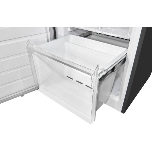 Exquisit GS295-NF-H-040D Gefrierschrank, 60cm breit, 274l, No frost, Ice-Maker, LED-Beleuchtung, inoxlook