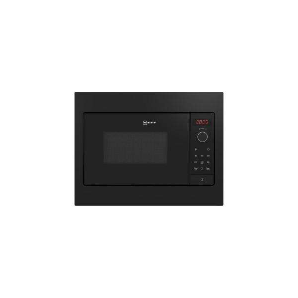 ARDEBO.de Neff HLAWG25S3 Einbau-Mikrowelle, 800W, 20L, Easy Clock, LED Display, LED Beleuchtung, EasyClean, schwarz