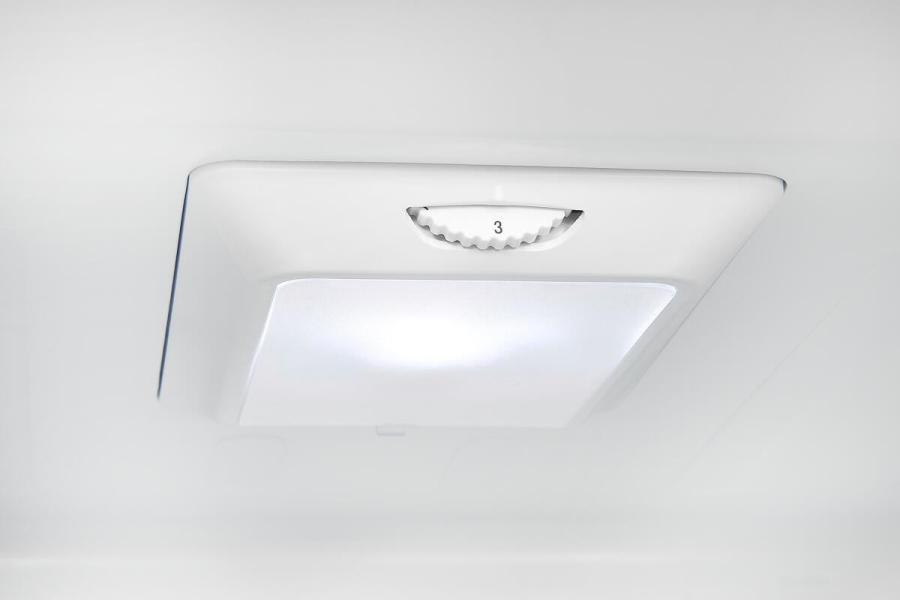 Exquisit KGC265-70-H-WS-010E Stand Kühl-Gefrierkombination, 55 cm breit, 268 L, Wasserspender, Wassertank, weiß