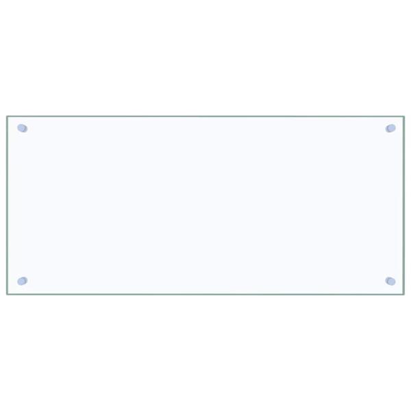 Küchenrückwand 2 pcs Transparent 90 x 40 cm Gehärtetes Glas