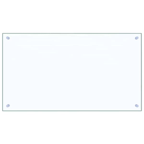 Küchenrückwand 2 pcs Transparent 90 x 50 cm Gehärtetes Glas