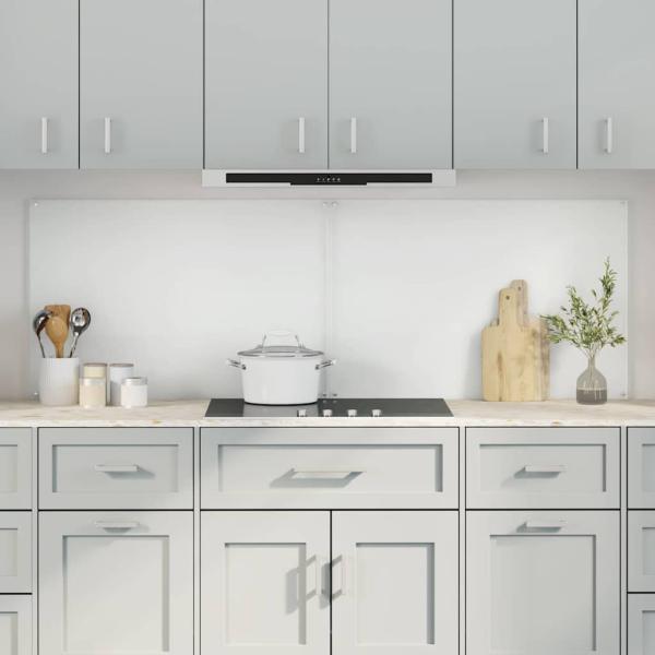 ARDEBO.de - Küchenrückwand 2 pcs Transparent 90 x 60 cm Gehärtetes Glas