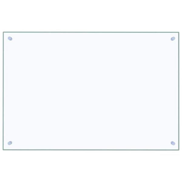 Küchenrückwand 2 pcs Transparent 90 x 60 cm Gehärtetes Glas