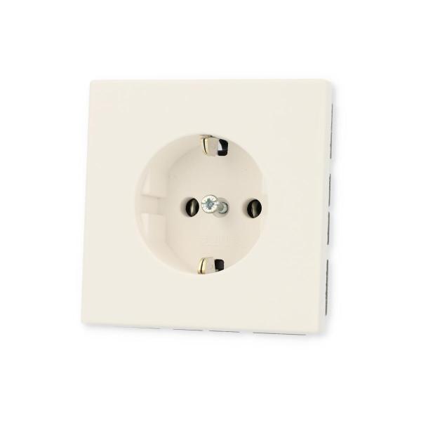 Jung LS1520NWWM SCHUKO Steckdose, 16 A, 250 V ~, Serie LS, schneeweiß matt