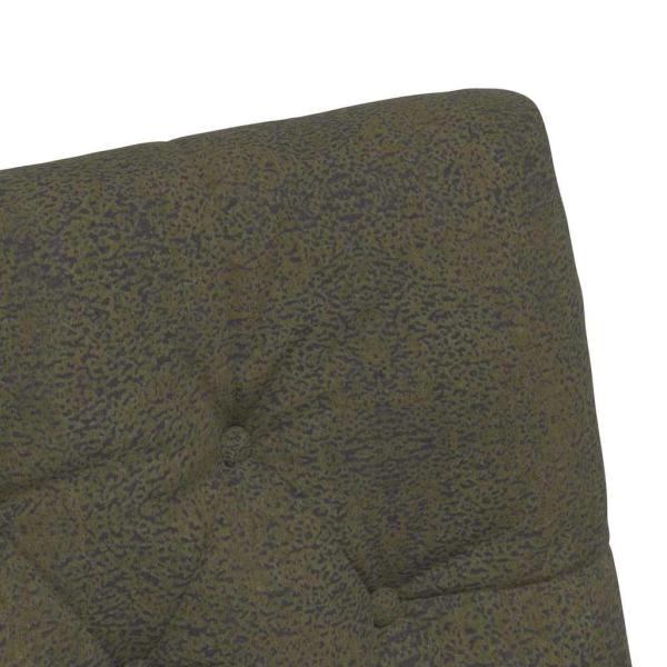 Esszimmerstühle mit Rädern 2 pcs Armeegrün 58 x 67 x 97 cm