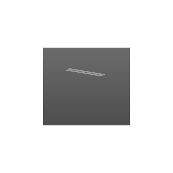 ARDEBO.de RZB 981883.004.1 Einbaurahmen für Serie GSUN-S, 330x68x33 mm, 24 m, silber