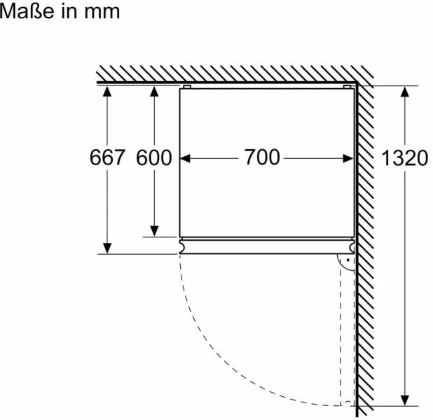 Siemens KG49NSBBF iQ700 Stand Kühl-Gefrierkombination, 70 cm breit, 440 L, noFrost , dimLight, superKühlen, SuperGefrieren, schwarz
