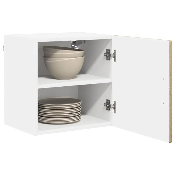 Küchenwandschrank mit Regal 2 pcs Sonoma-Eiche 40 x 31 x 40 cm